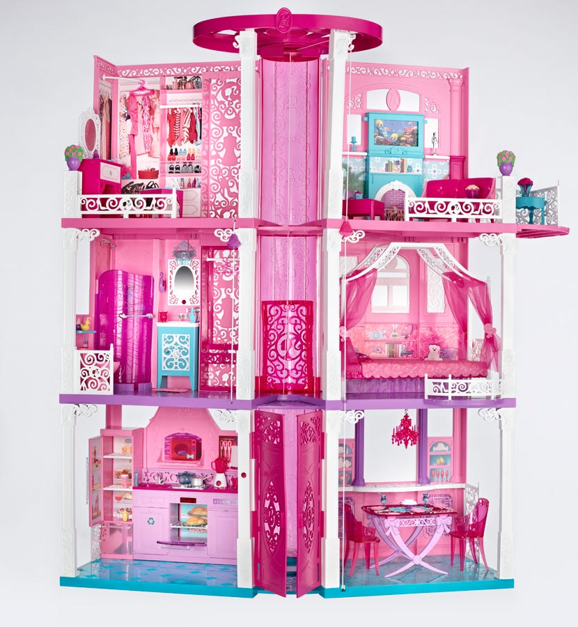 barbie pink dream house
